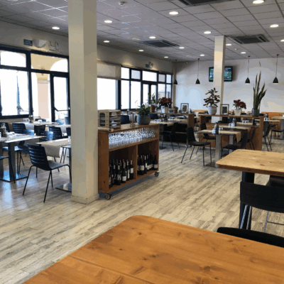 El menjador del restaurant