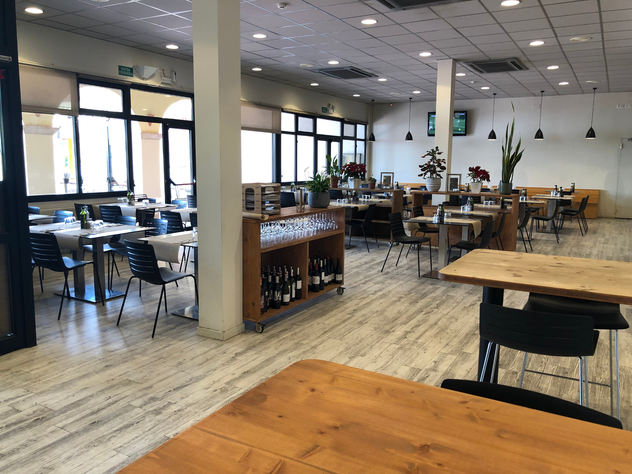 El menjador del restaurant