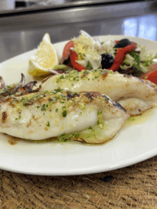 Plat de la Carta del restaurant