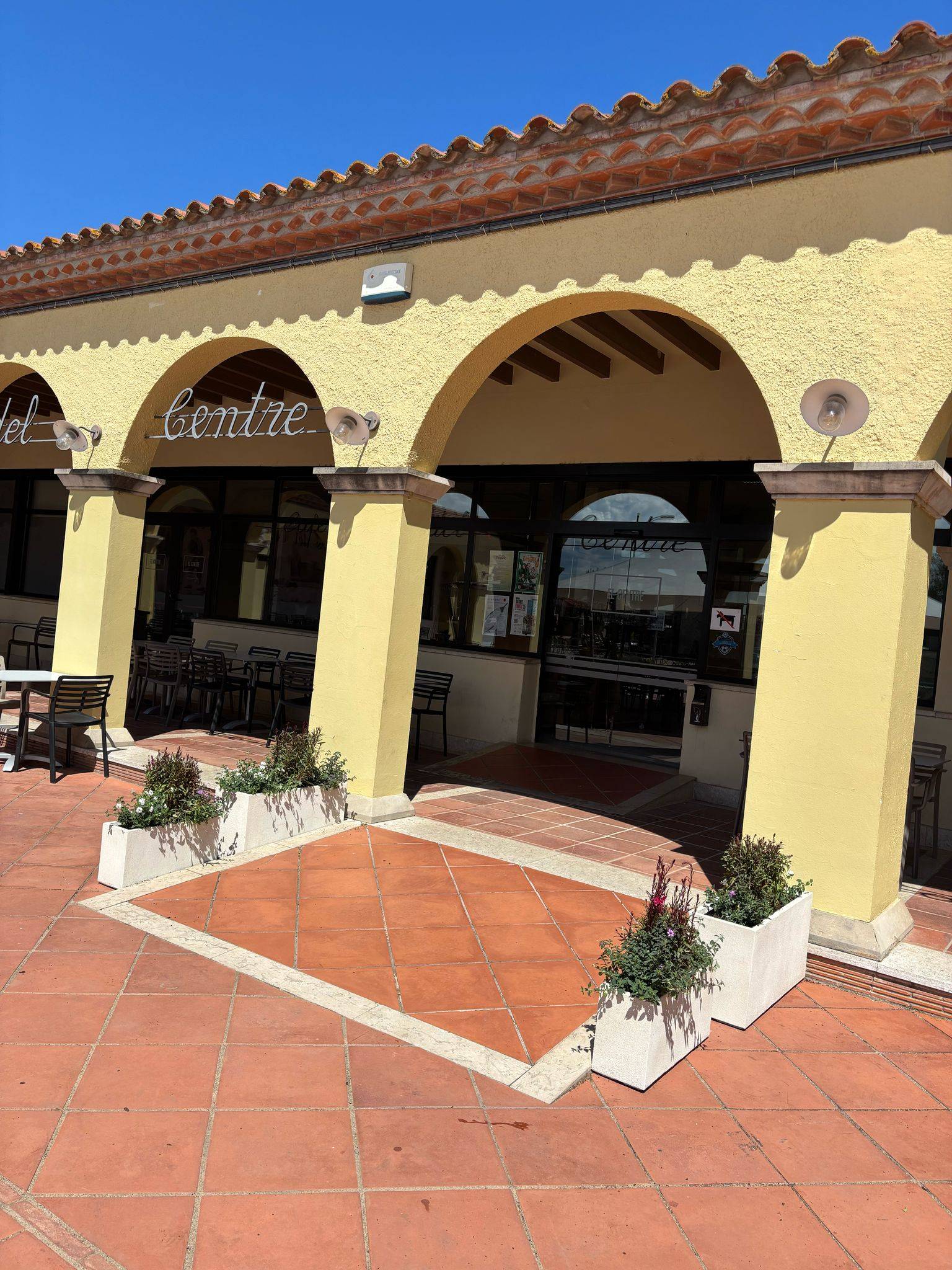 L'entrada del restaurant